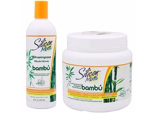 Silicon Mix Bambu Kit Shampoo 473Ml + Mascara Nutritivo