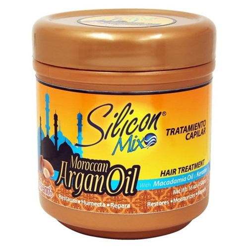 Silicon Mix Tratamento Capilar Maroccan Argan Oil 450Ml