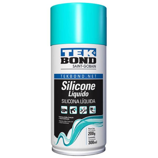 Silicone Líquido em Spray 300ml Tekbond