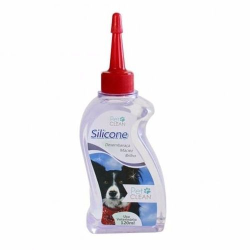 Silicone Puro Pet Clean para Pelos Cães e Gatos 120ml - Petclean