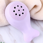 Silicone Rosto limpeza Escova Pore Cleaner Esfoliante escova de limpeza Massage