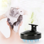 Silicone Shampoo Scalp lavagem do chuveiro Corpo Cabelo Massagem Massager Comb Escova
