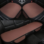 Silk Ice Car Seat Covers Sem Lazyback 3 PCS Four Seasons Geral Auto Seat Cover