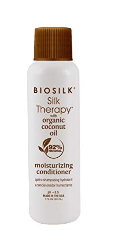 Silk Therapy With Coconut Oil Moisturizing Conditioner By Biosilk For Unisex - 1 Oz Conditioner