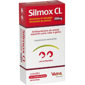 Silmox CL 300mg - 10 Comprimidos