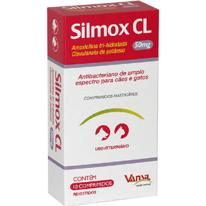 Silmox CL 50mg - 10 Comprimidos