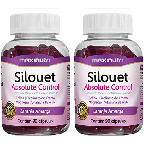 Silouet Absolute Control - 2 Unidades de 90 Cápsulas - Maxinutri