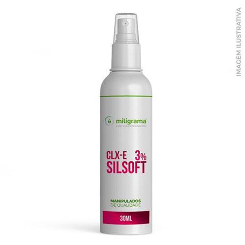 SilSoft CLX-E 5% Cabelos Lisos com Efeito Prolongado - 30ml