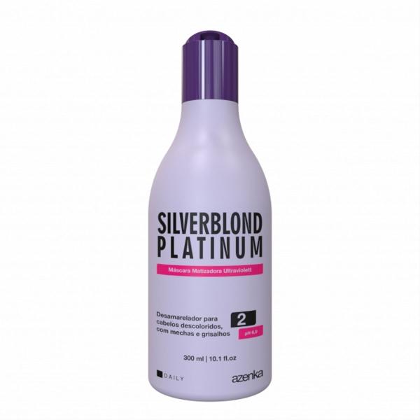 SilverBlond Platinum Azenka - Máscara Matizadora 300ml
