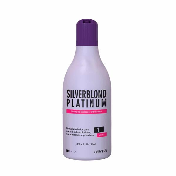 SilverBlond Platinum Azenka - Shampoo Matizador 300ml
