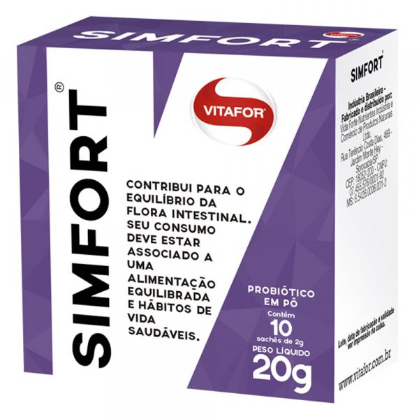 Simfort - 10 Sachês de 2g - Vitafor