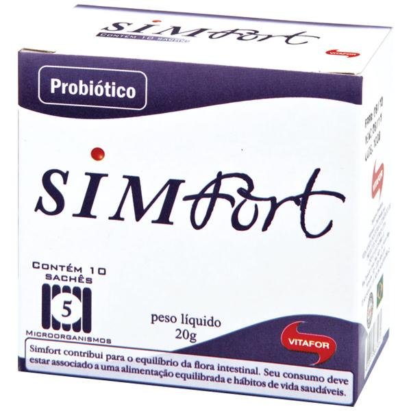 Simfort 10 Sachês - Vitafor