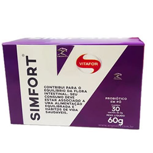 Simfort - Cx 30 Sachês - Vitafor