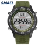 Simple And Stylish Digital Dial Resin Strap Waterproof Outdoor Sports Watch