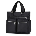 Simples Estilo Zipper Grande Capacidade Nylon Shoulder Moda Mulheres de Bag Travel Bag