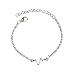 Simples Personalidade Design Presente dia de Valentim Ecg relampago Bracelet