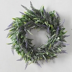 Simular Lavender grinalda bonita Garland Floriation pendurado pingente Decoração para casa da foto do casamento Prop