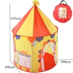 Simular Presente Toy Bola piscina para crianças Circus Castelo bonito Tent Crianças Malha