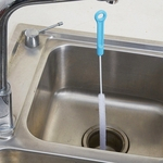 Sink Drain Overflow Cleaning Brush Cleaner Nylon Bristles