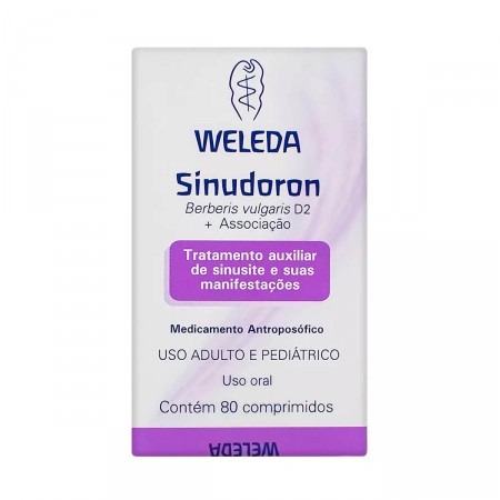 Sinudoron Weleda 80 Comprimidos