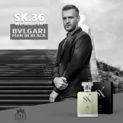 Sk 36 Inspirado no Bvlgari Man In Black By Bvlgari - Sacratu Kyphi