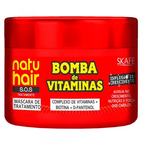Skafe Natuhair Bomba de Vitaminas - Máscara de Tratamento