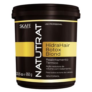 Skafe Natutrat Hidrahair Botox Blond - Tratamento 950g