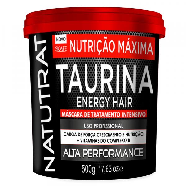 Skafe Natutrat Taurina Energy Hair - Máscara de Tratamento Intensivo