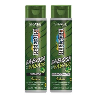 Skafe Regefort Babosa do Babado Kit – Shampoo e Condicionador Kit
