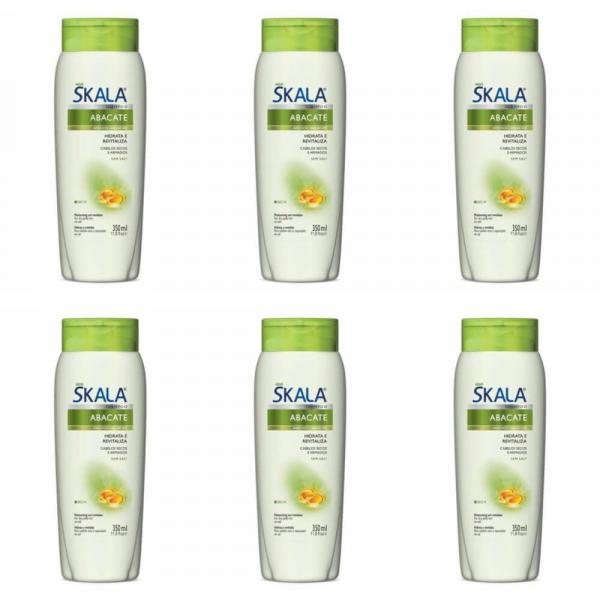 Skala Abacate Shampoo 350ml (Kit C/06)