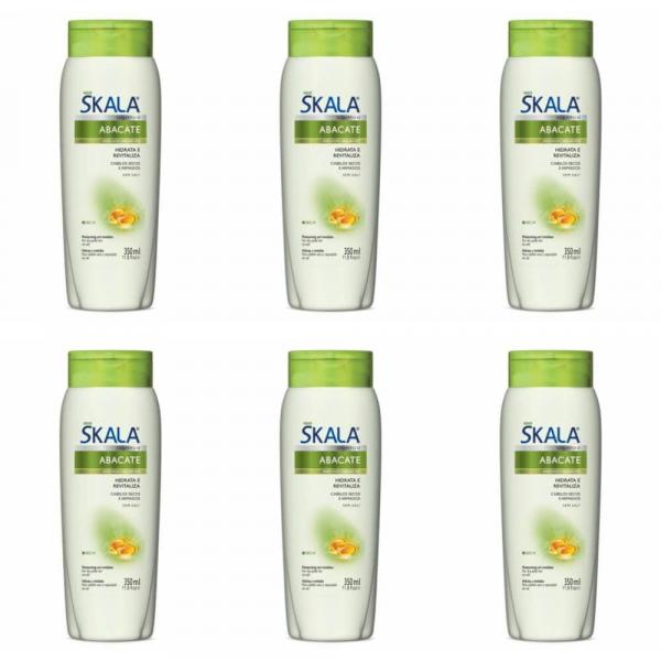 Skala Abacate Shampoo 350ml (Kit C/06)