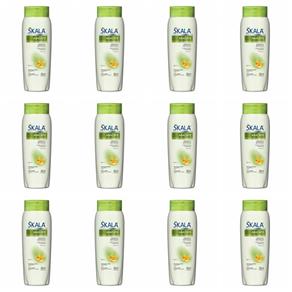 Skala Abacate Shampoo 350ml - Kit com 12