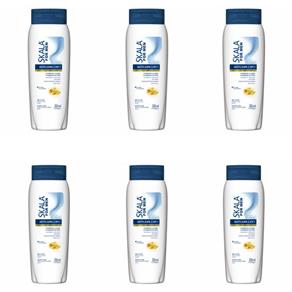 Skala Anticaspa 2em1 For Men Shampoo 350ml - Kit com 06