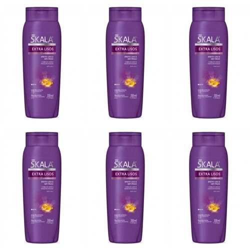 Skala Extra Lisos Shampoo 350ml (kit C/06)