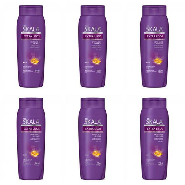 Skala Extra Lisos Shampoo 350ml (Kit C/06)
