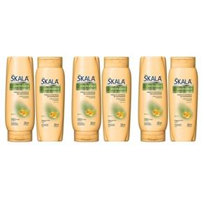 Skala Jaborandi - Kit Shampoo + Condicionador 350ml - Kit com 03