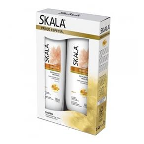 Skala Keratina - Kit Shampoo + Condicionador 350ml