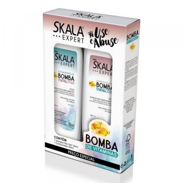 Skala Kit Expert Bomba Shampoo + Condicionador 350ml