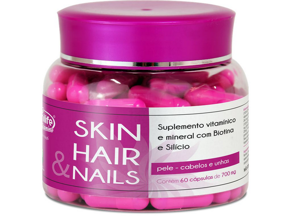 Skin Hair Nails Unilife 60 Cápsulas