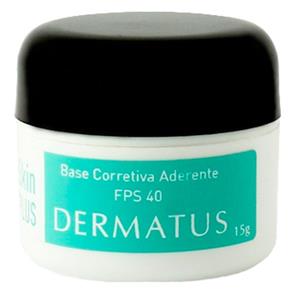Skin Plus Base Corretiva Aderente FPS 40 Dermatus - Base Facial Corretiva Cor e