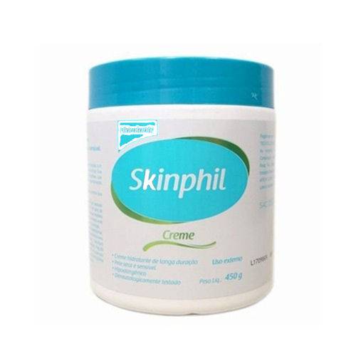 Skinphil Creme Hidratante P/ Pele Sensível, Seca e Extrasseca