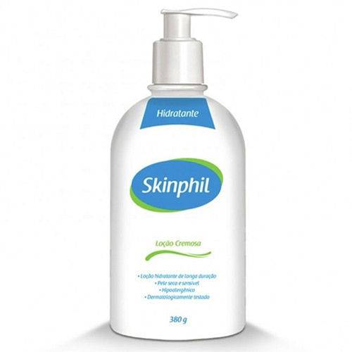 Skinphil Loção Cremosa Hidratante P/ Pele Sensível, Seca e Extrasseca