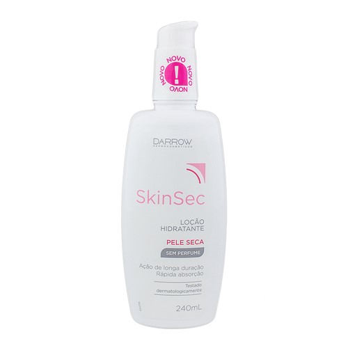 SkinSec Darrow Loção Hidratante Corporal Sem Perfume com 240ml