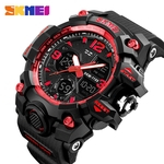 SKMEI Men Sport Watch Dual Display Analog Digital LED Electronic Wrist Watches
