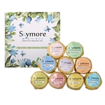 Skymore 9 pcs Bath Bombs Gift Set Kit Óleo Essencial Hidratante Orgânica Mother \\ 's Presente do Dia