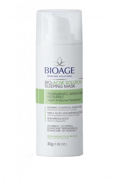 Sleeping Acne Mask Máscara Facial Bioage 30g