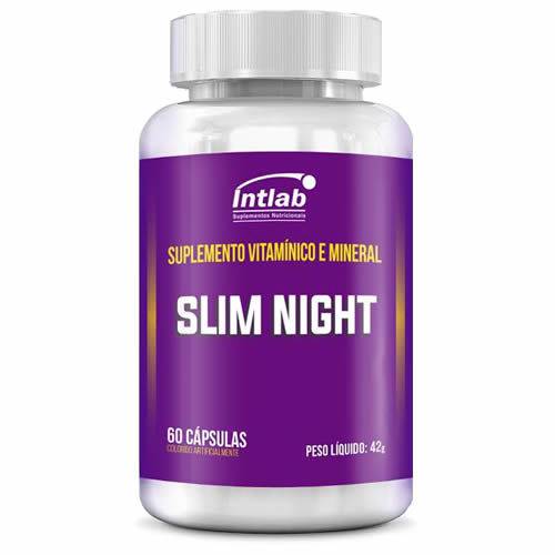 Slim Night - 60 Cápsulas - Intlab