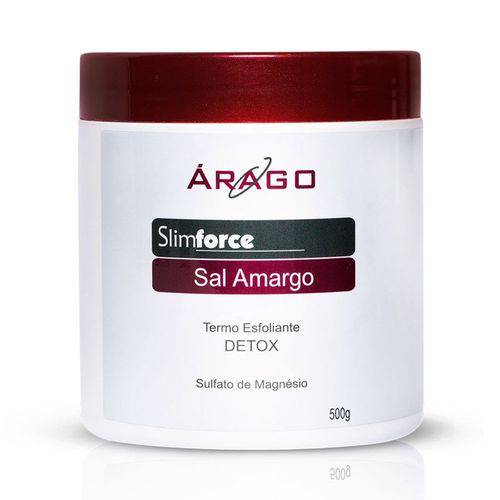 SlimForce Termo Esfoliante Sal Amargo Detox - 500g