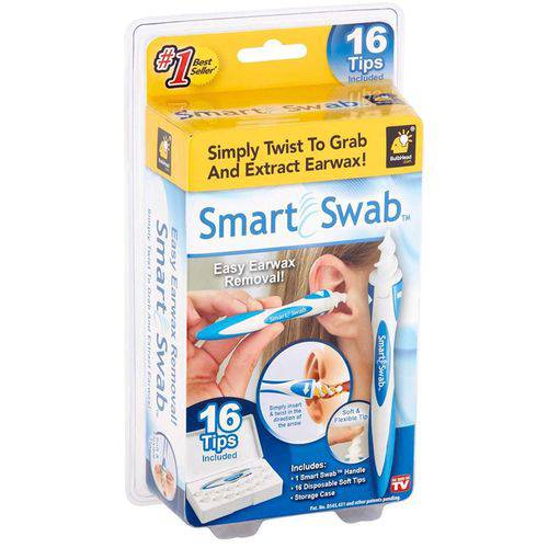 Smart Swab - Removedor de Cera - 16 Ponteiras