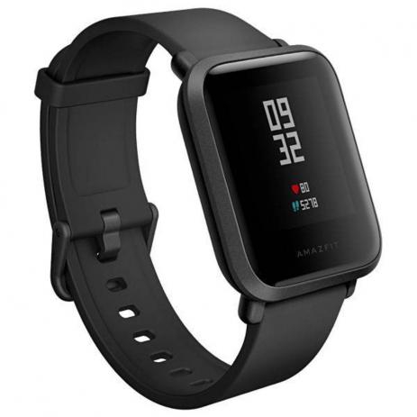 Smartwatch Amazfit Bip A1608 Ligação/Redes Sociais com Bluetooth/GPS Wifi - Preto - Xiaomi